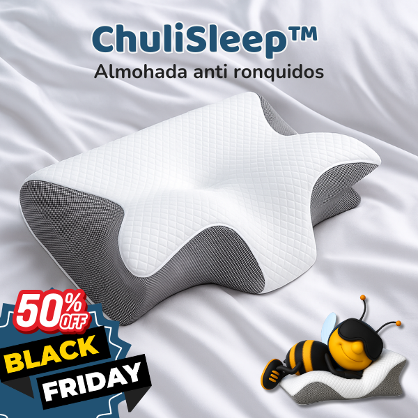 Duerme chulo con ChuliSleep™ – La almohada que elimina tus ronquidos y te respierta con energía