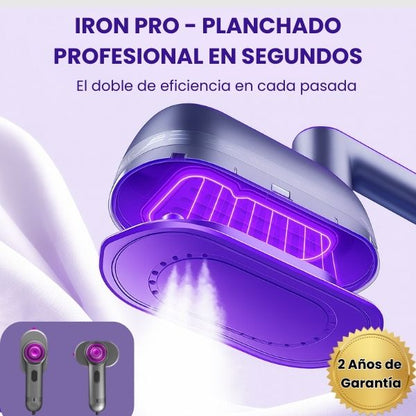 Iron Pro – Plancha rápido y fácil en segundos